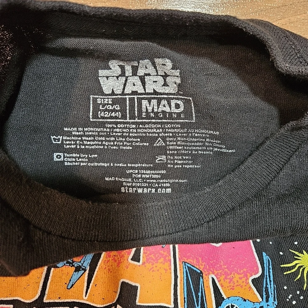 Star Wars T-Shirt Large Mad Engine Classic Graphic - Picture 3 of 7